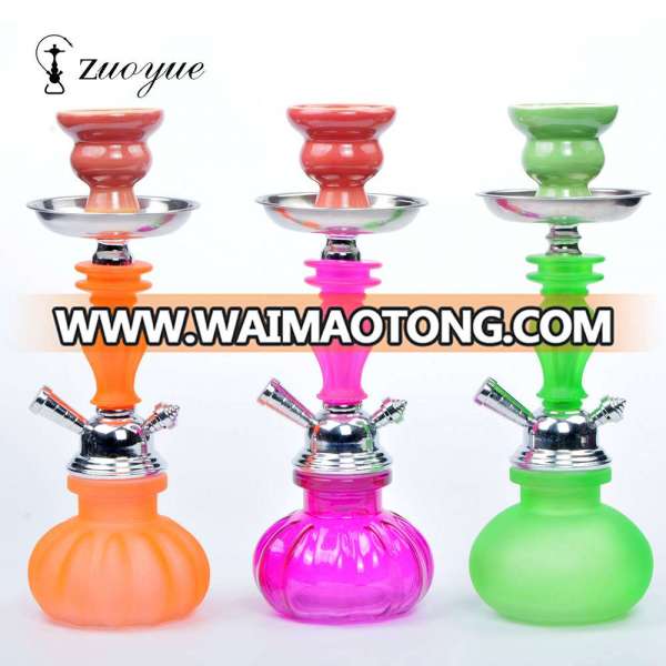 Wholesale Cheap water Small pumpkin single hose glass e Shisha